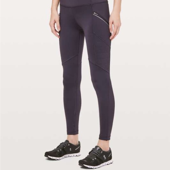 Lululemon Athletica Toasty Tech II Tight (Garnet) - Picture 9 of 9